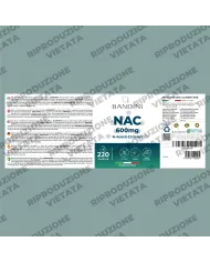 NAC N-Acetil-Cisteina 600mg - 220 Capsule